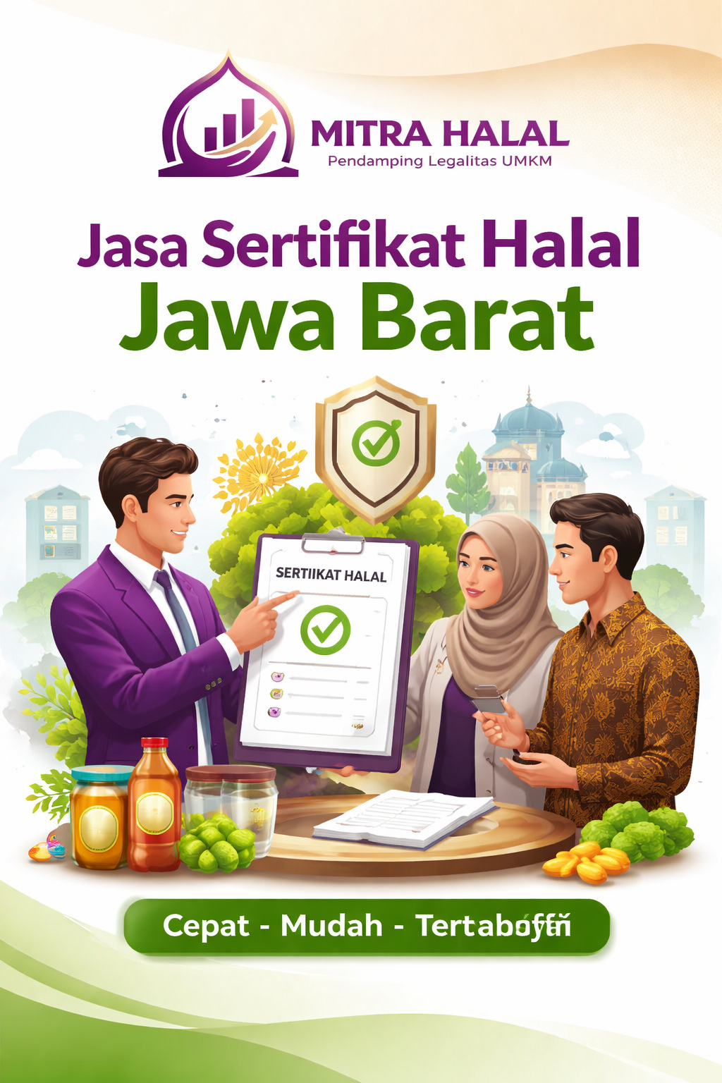 Jasa Pengurusan Sertifikat Halal Jawa Barat