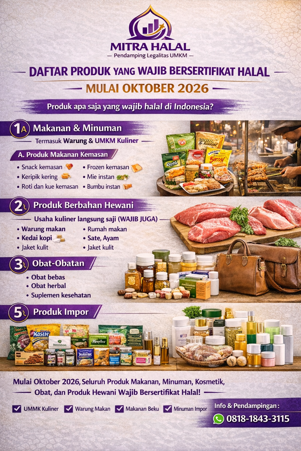Produk Wajib Halal 2026